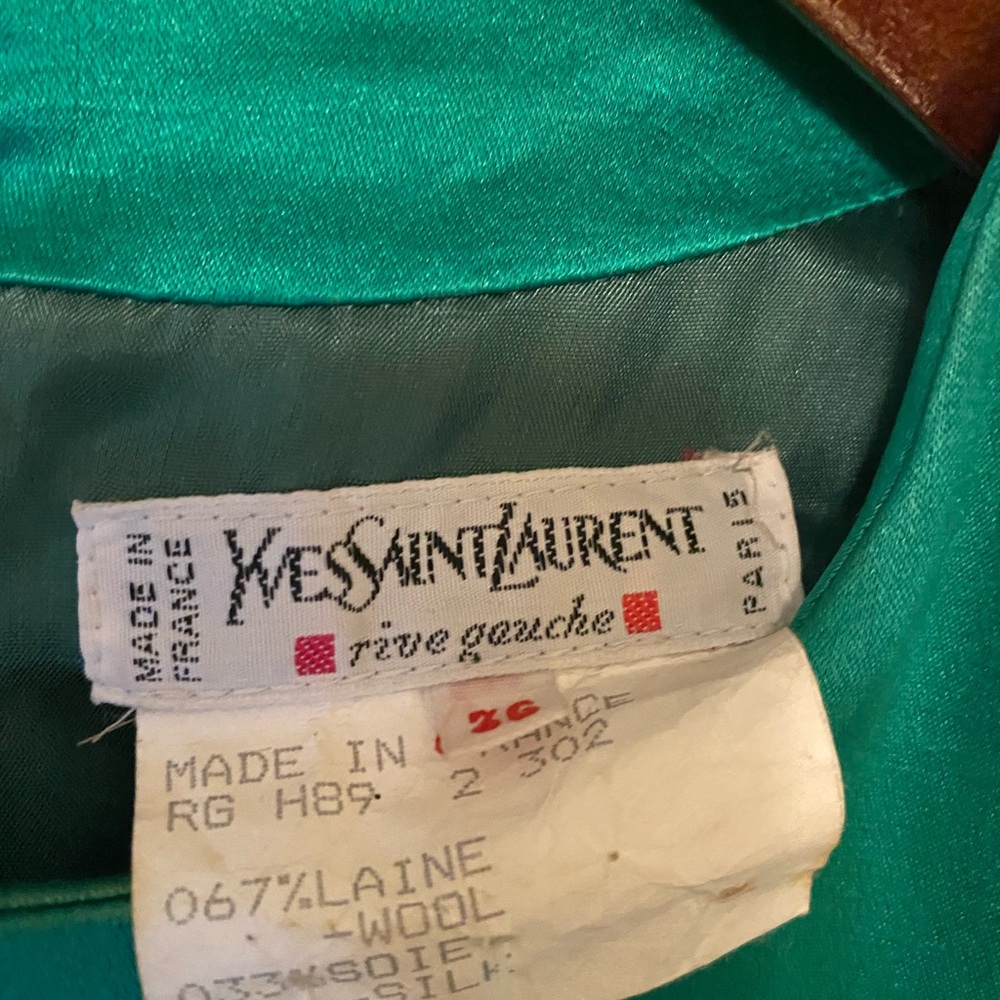 YSL Rive Gauche dress/never worn - Picture 10 of 14